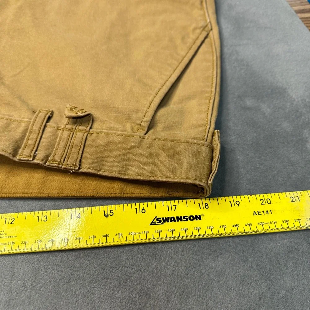Brahma Cargo Shorts Mens 36 Brown Ripstop Trailblazer Utility Excellent